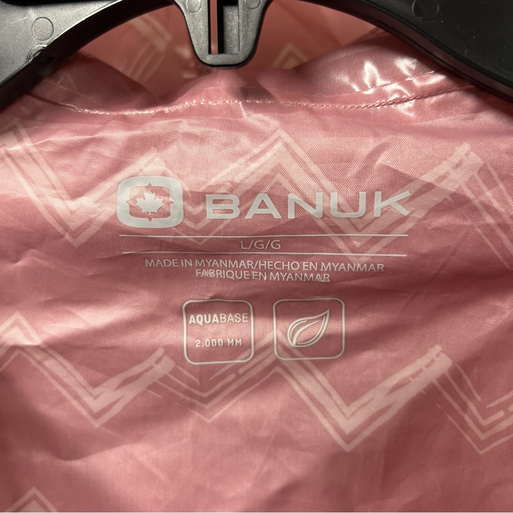 Banuk‎ Canada travel rain jacket size large. - Picture 6 of 8